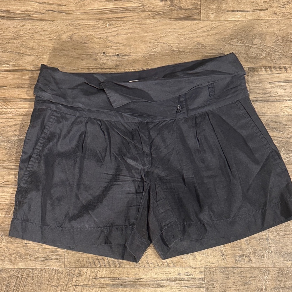 LOFT High Waist Black Women's Shorts - Size 4
